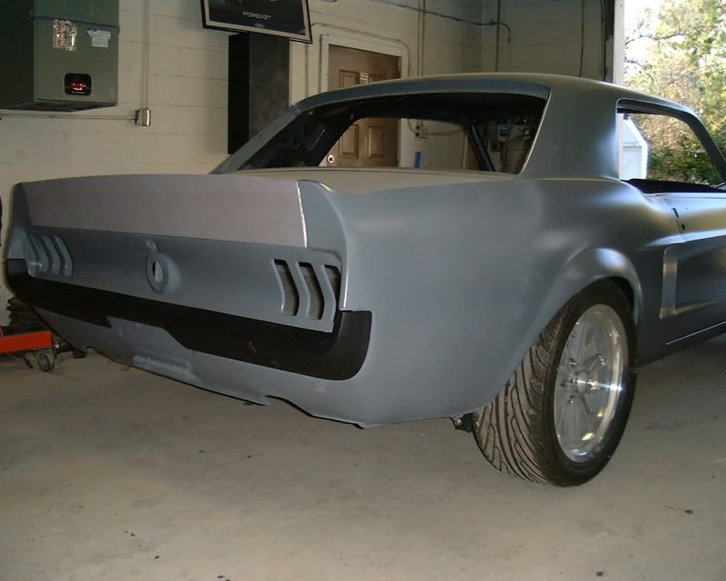 Rear wheel well flares 66? Vintage Mustang Forums